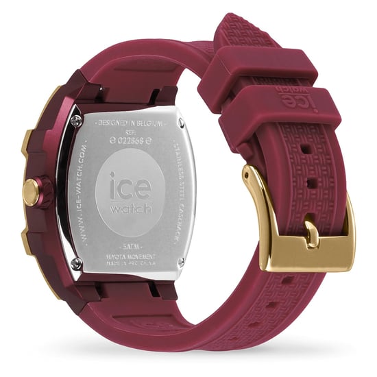 Ice Watch Ice Boliday - Gold Burgundy Burgund Damen Armbanduhr 022868 - S - Image 3