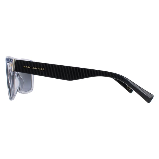 Marc Jacobs Rectangle Unisex Crystal Black Dark Grey Gradient 096/S