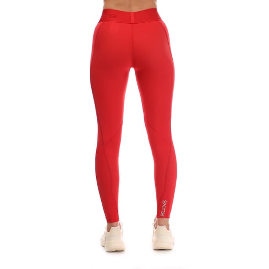 Women's Skins Series-3 Thermal Long Tights in Red - Image 2