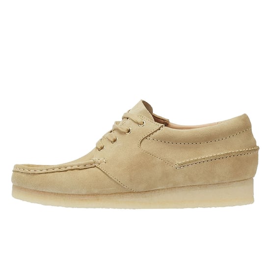 Clarks Originals Wallabee Boot Wildleder Herren Ahorn Schnürschuhe - Image 5