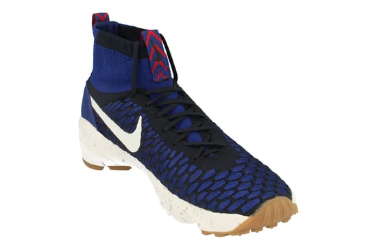Nike Air Footscape Magista Flyknit Herren Blau Turnschuhe - Image 4