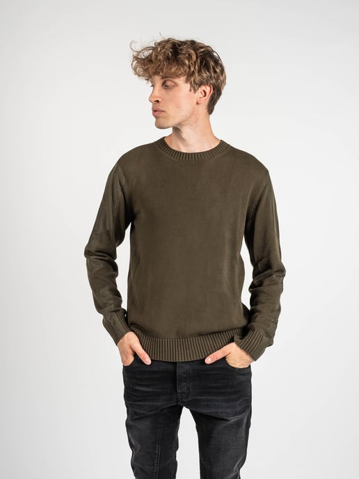 Les Hommes Pullover Herren grün - Image 3
