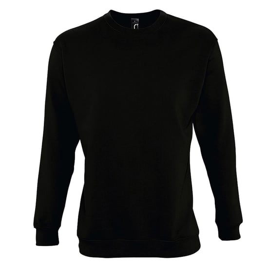 SOLS - "New Supreme" Sweatshirt für Herren/Damen Unisex (Schwarz) - Image 1
