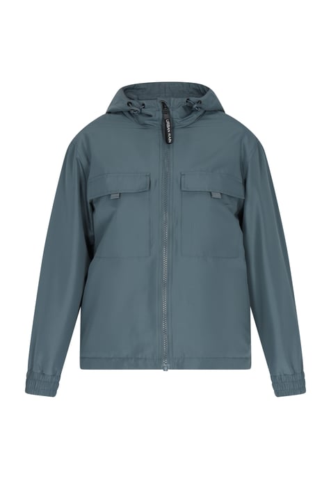 Schmuddelwedda Anorak Damen Grau-Blau - Image 1