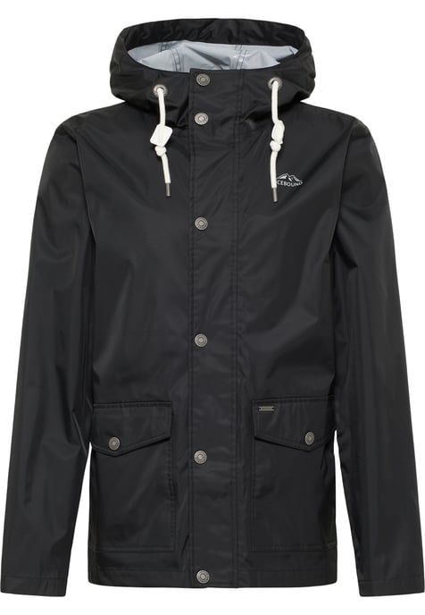 ICEBOUND Regenjacke Herren Schwarz - Image 1