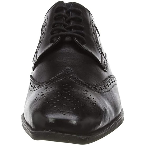 Hush Puppies Jungen Elliot Leder Brogues (Schwarz) - Image 6