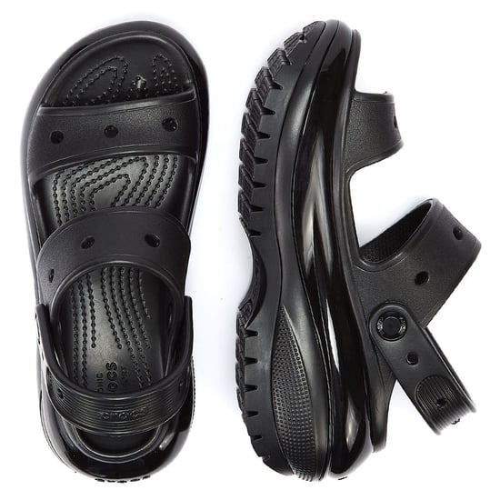 Crocs Classic Mega Crush Damen Schwarz Sandalen - Image 5