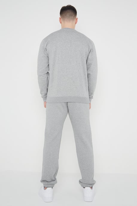 Nike Herren Club Fleece Full Trainingsanzug Set Grau - Image 2