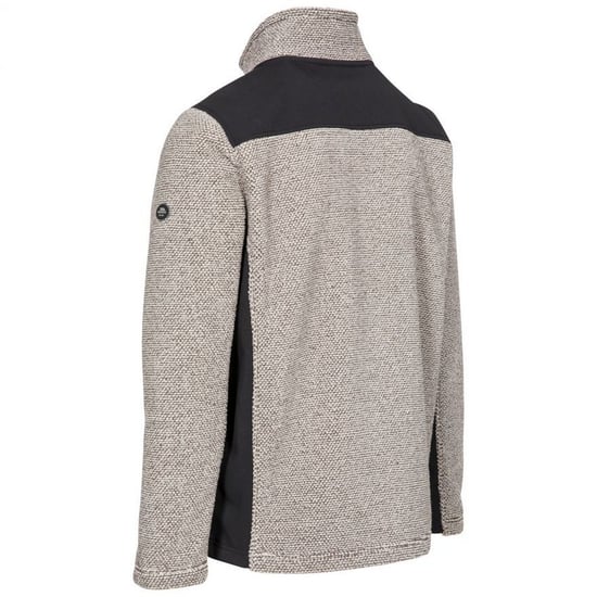 Trespass Mens Farantino Fleece Jacket (Truffle Brown Stripe)