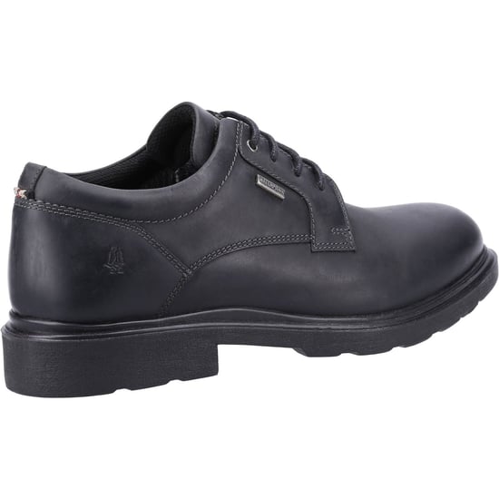 Hush Puppies Pearce Leder Herren Schwarz Schnürschuhe - Image 2