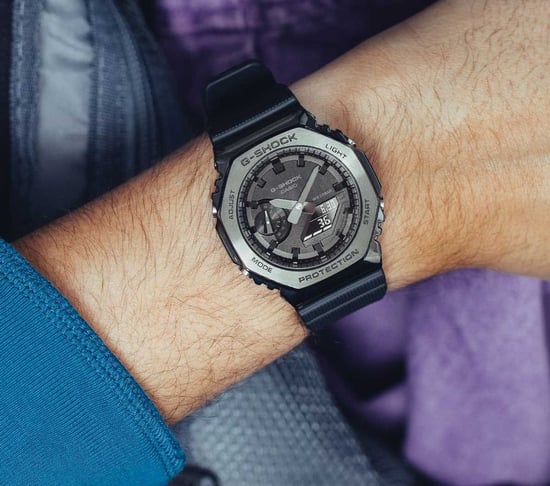 Casio G-Shock Herren Schwarz Uhr GM-2100BB-1AER - Image 5