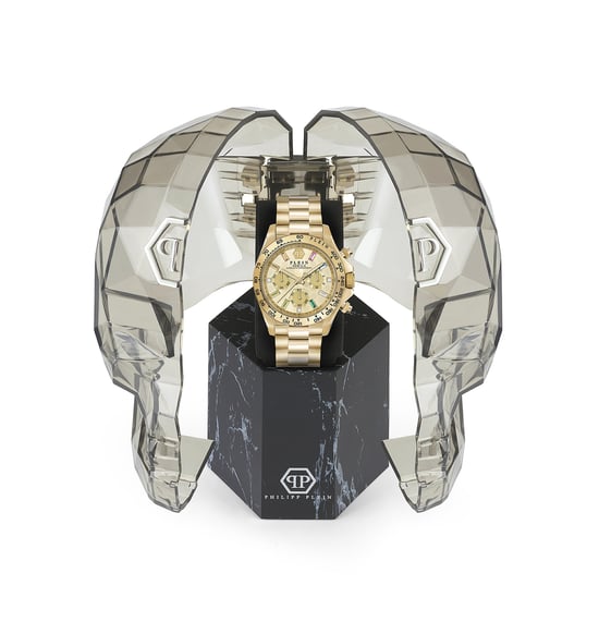 Philipp Plein Nobile Lady Gold Damen Armbanduhr PWSBA0223 - Image 4
