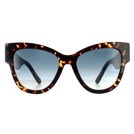 Marc Jacobs Cat Eye Womens Dark Havana Blue Gradient MARC 697/S