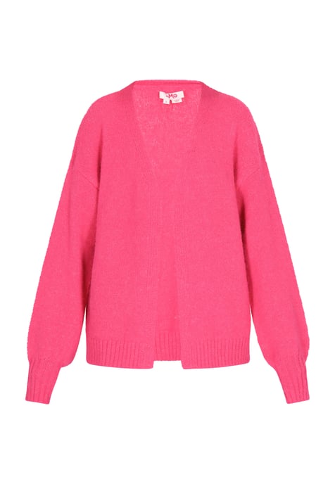 Mymo Strickjacke Damen Rosa - Image 1