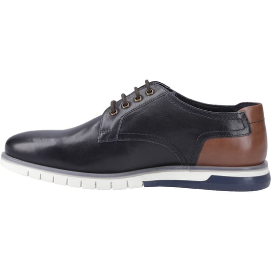 Pod Cillian Leder Herren Schnürschuhe Navy - Image 4