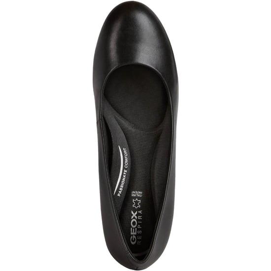 Geox D ELEANA A Leder Rindsleder Vollnarben Damen Schwarz Heels - Image 4