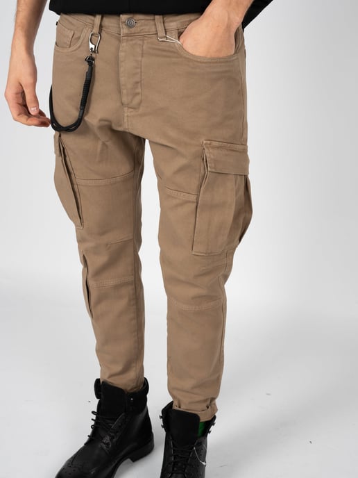 Xagon Hose Cargo Herren beige - Image 5