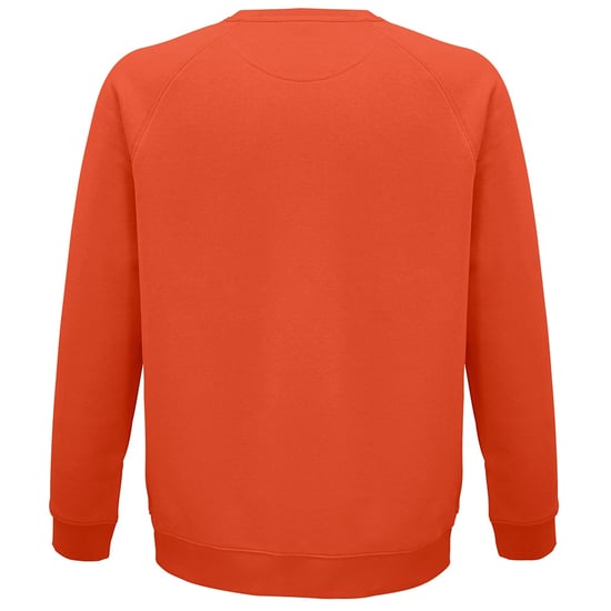 SOLS Unisex Adult Space Organic Raglan Sweatshirt (Burnt Orange)