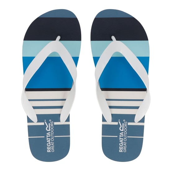 Regatta - Herren Flipflops "Bali", Mit Streifen (Blau) - Image 3