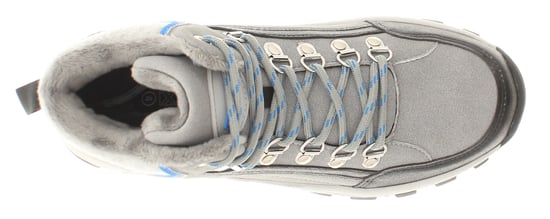 X-Hiking Womens Boots Walking Slate Lace Up Grey