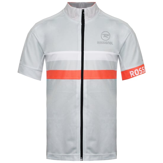 Rossignol Short Sleeve Zip Up Light Grey Womens Classic T-Shirt RLEWY13 225