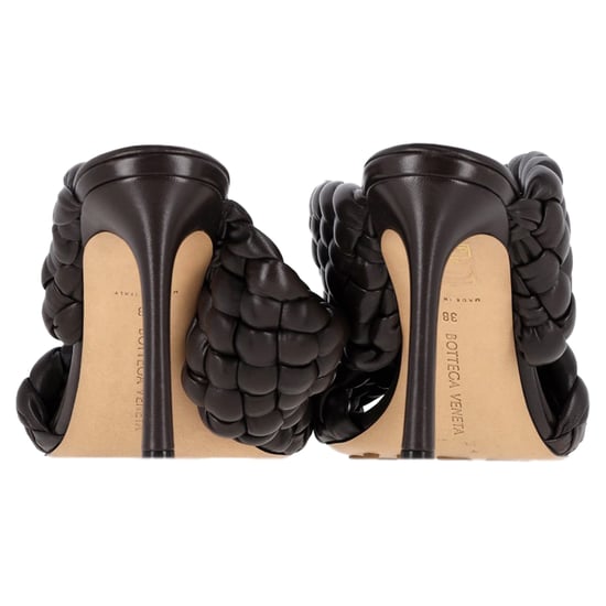 Bottega Veneta Intrecciato Riemensandalen aus braunem Leder - Image 5