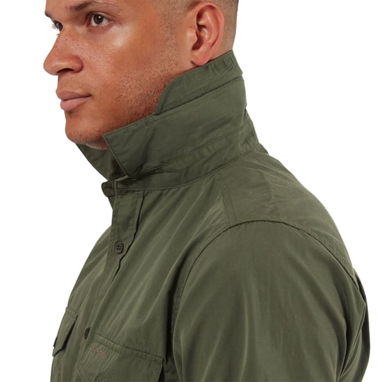 Craghoppers Mens Kiwi Short-Sleeved Shirt (Cedar Green)