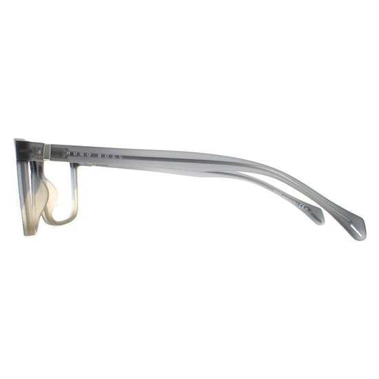 Hugo Boss Rectangular Mens Grey Brown Pattern  BOSS 1084/IT
