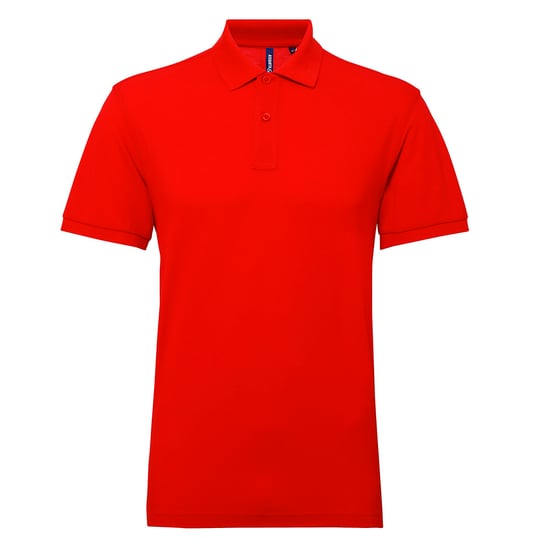 Asquith & Fox Herren Kurzarm Performance Blend Polo Shirt (Kirschrot) - Image 1