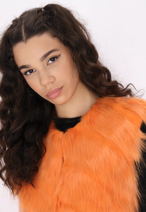 Mymo Weste Damen orange - Image 5