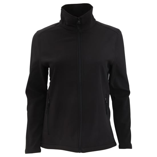 SOLS Womens/Ladies Race Full Zip Water Repellent Softshell Jacket (Schwarz) - Image 3