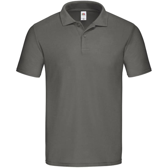 Fruit of the Loom Herren Original Pique Polo Shirt (Light Graphite) - Image 1
