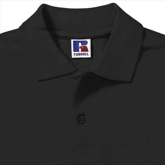 Russell Herren Polo-Shirt, Kurzarm (Schwarz) - Image 2