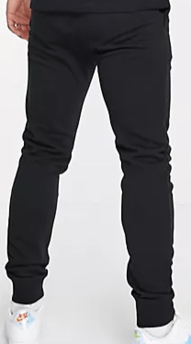 Champion Joggers pour hommes en noir - Image 2