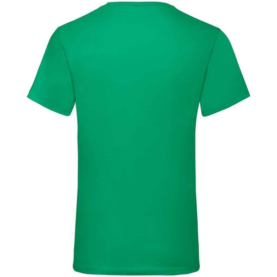 Fruit of the Loom - "Value" T-Shirt V-Ausschnitt für Herren (Irisches Grün) - Image 2