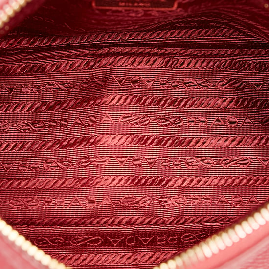 Vintage Prada Leather Baguette Pink - Image 5