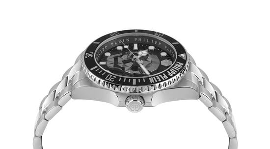 Philipp Plein The $kull Diver Silber Herren Armbanduhr PWOAA0522 - Image 2