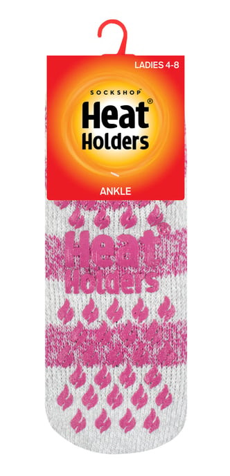 Heat Holders rutschfeste Thermo-Knöchelsocken für Damen mit Griffen - Image 2