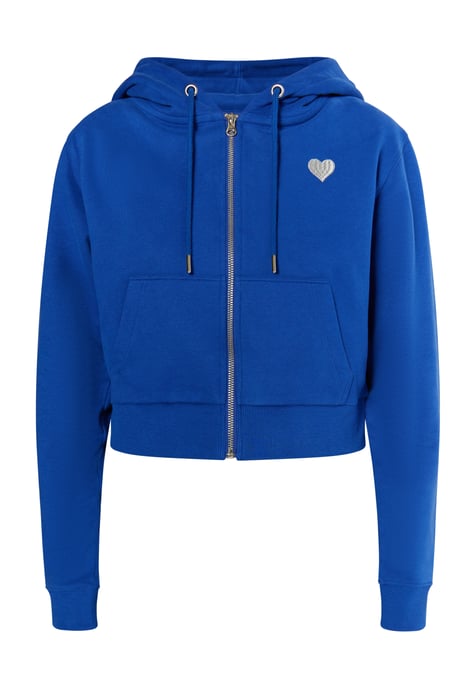 Mymo Kapuzenpullover mit Reißverschluss Damen royalblau - Image 1