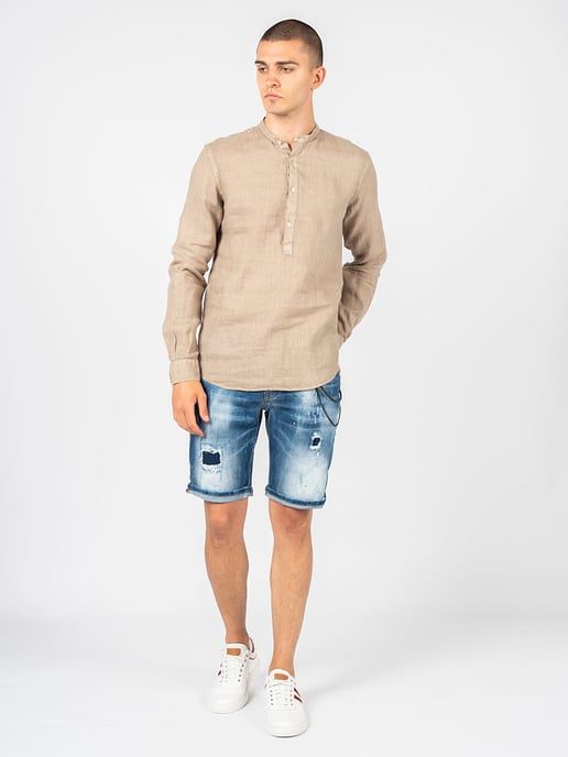 Xagon Man Hemd Lino Herren beige - Image 2