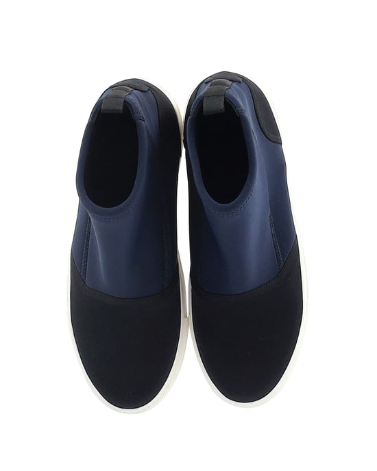 Marni Neopren Sneaker Boots in Blau Neopren - Image 4