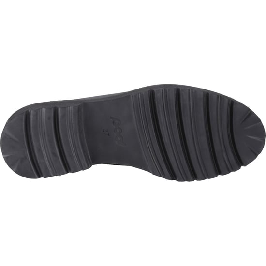 Pod Kenny Leder Damen Schwarz Loafers - Image 3