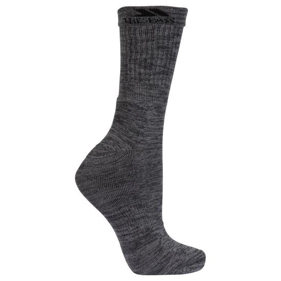 Trespass Herren Trekkingsocken Jackbarrow, 3er-Packung (Dunkelgrau/Hellgrau/Schwarz) - Image 2
