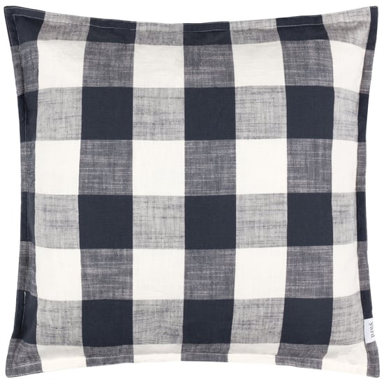 Yard Chesil Check 100% Baumwolle Outdoor Kissenbezug - Image 1