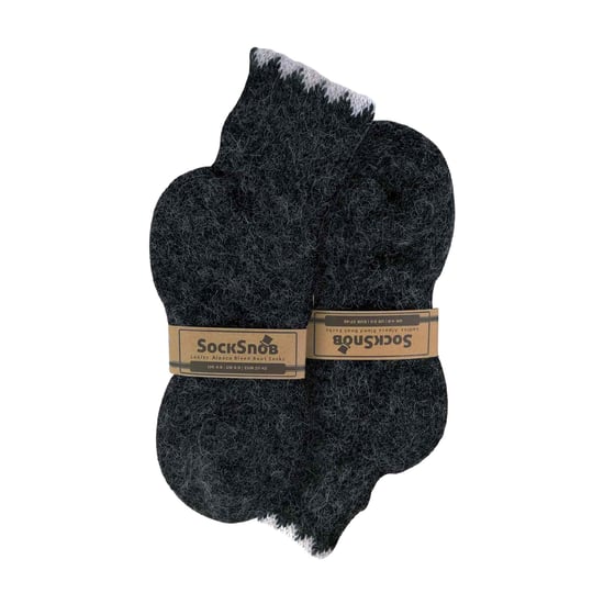 Sock Snob - Damen Winter Warme Kurze Alpaka-Woll-Mischung Wanderstrümpfe - Image 1