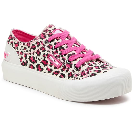 Rocket Dog Jazzin Plus Monroe Damen Sneaker aus Baumwolle in leuchtendem Pink - Image 1
