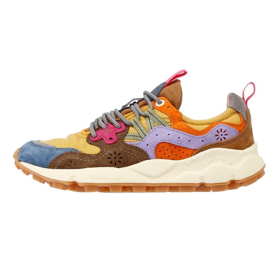 Flower Mountain Yamano 3 Wildleder hellblau/gelb/braun Turnschuhe - Image 6