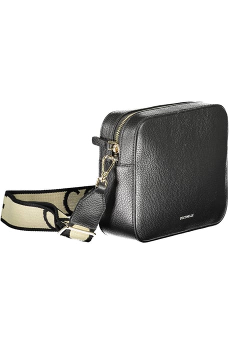 Coccinelle Damen schwarze Lederhandtasche - Image 3