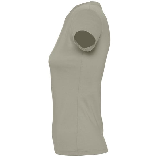 SOLS Imperial Damen T-Shirt, Kurzarm, Rundhalsausschnitt (Khaki) - Image 3