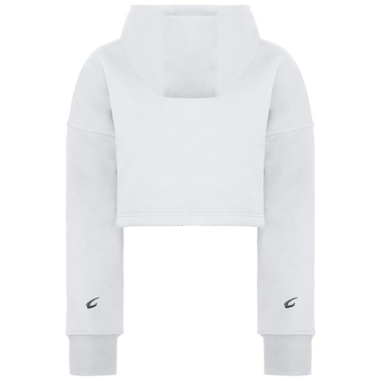 BoxRaw Johnson Damen-Kapuzenpullover, kurz, Weiß - Image 2